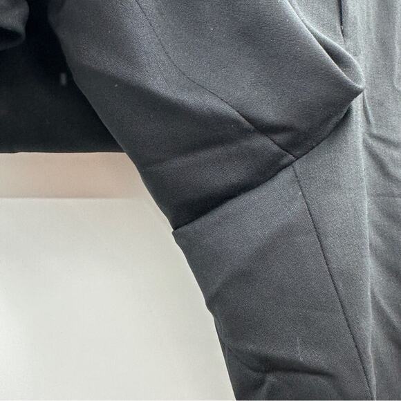 Pal Zileri Black Wool Straight Leg Trouser Dress Pants Size 56‎ - Picture 5 of 10